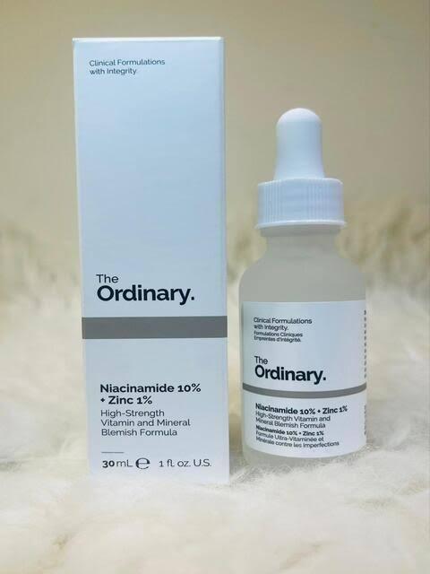 The Ordinary Niacinamide 10% + Zinc 1% Serum for Skin Brightening & Blemish Control